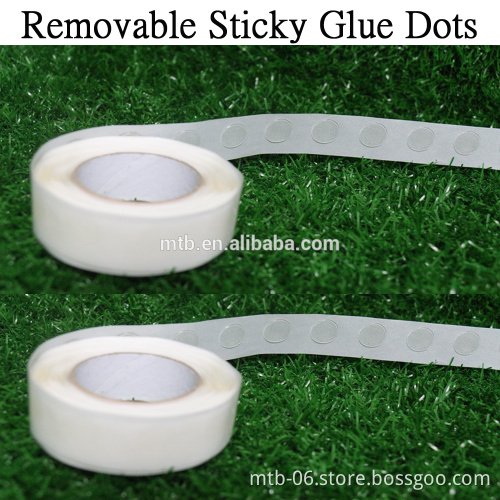 Clear Removable Glue Dots Fix Brochure Design